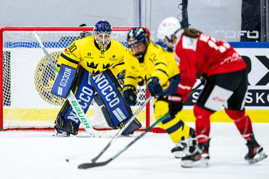 Goalkeeper Emma Söderberg of Sweden