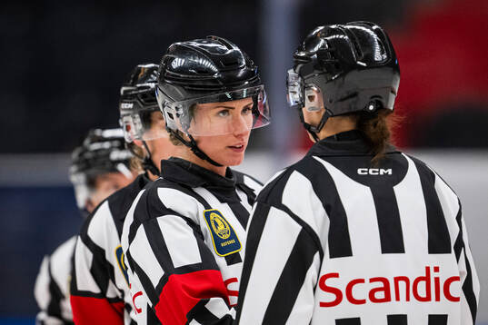 Referee Anna Hammar