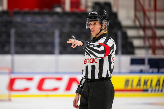 Referee Anna Hammar