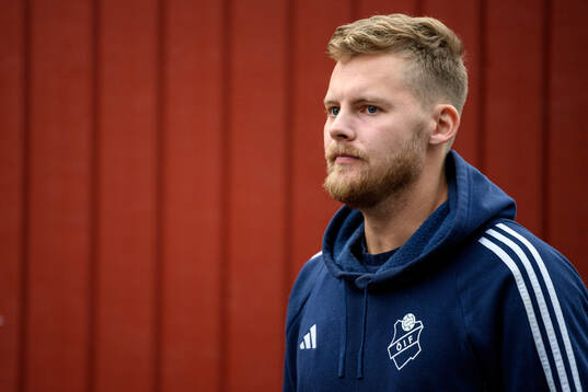Östers IFs målvakt Robin Wallinder