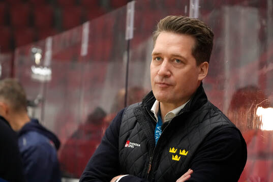 Head Coach Sam Hallam of Sweden