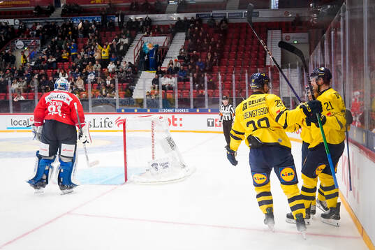 Anton Bengtsson, Christoffer Ehn and Oskar Lang of Sweden