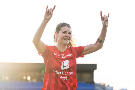 Andrine Stolsmo Hegerberg of Brann