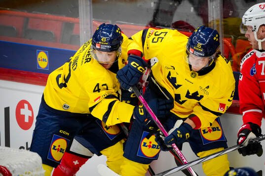 Filip Berglund and Marcus Hardegård of Sweden