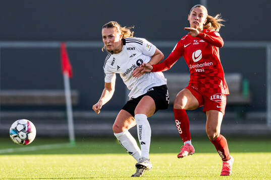 Matilde Alsaker Rogde of Rosenborg and Johanna Anna Maria