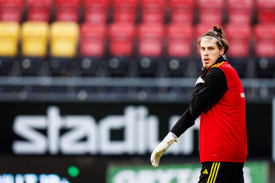 Östersunds målvakt Adam Benediktsson