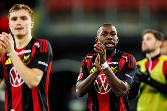 Östersunds Arquimides Ordonez jublar