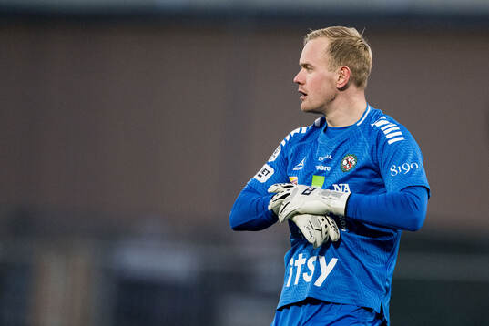 Örebros målvakt Malte Påhlsson