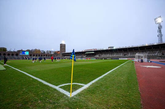 Interiör av Stockholm Stadion