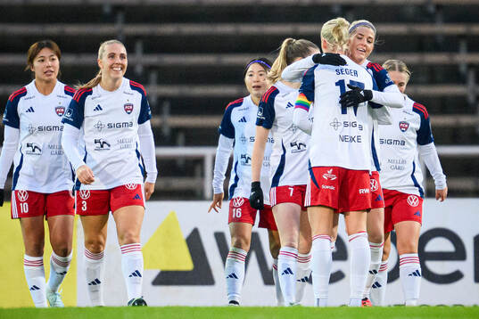 Rosengårds Olivia Schough jublar
