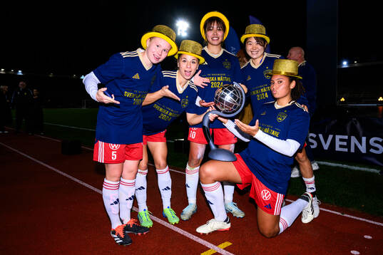 Rosengårds Anni Hartikainen, Mikaela Stojanovska,  Momoko