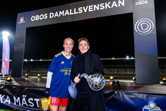 under fotbollsmatchen i Damallsvenskan mellan Djurgården