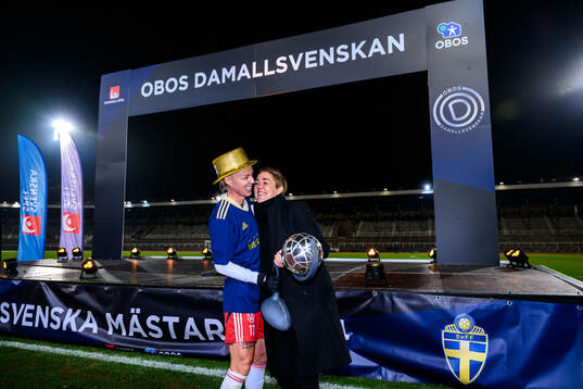 under fotbollsmatchen i Damallsvenskan mellan Djurgården
