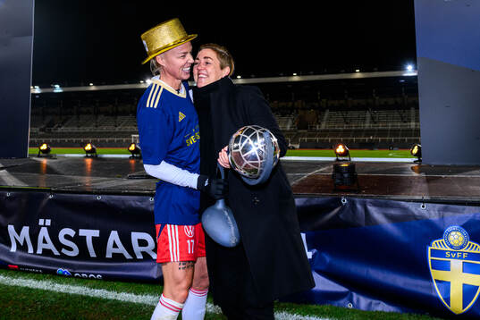 under fotbollsmatchen i Damallsvenskan mellan Djurgården