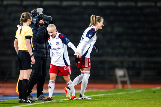 Rosengårds Anni Hartikainen och Emma Berglund
