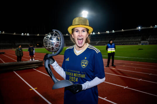 Rosengårds Emma Berglund jublar med Kronprinsessan