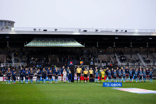 Djurgårdens och Rosengårds spelare