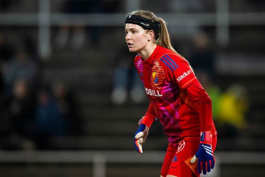 Djurgårdens målvakt Elvira Björklund