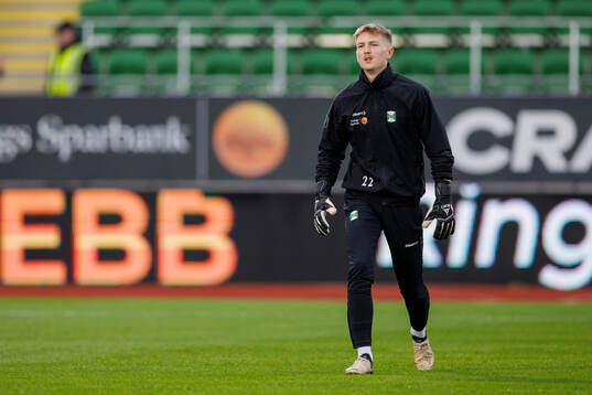 Varbergs målvakt Viktor Dryselius