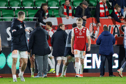Sandvikens IFs spelare deppar