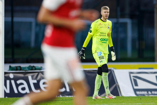 Varbergs målvakt Fredrik Andersson