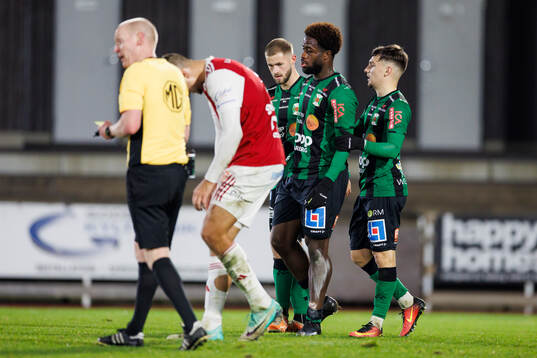 Varbergs Kevin Appiah Nyarko jublar