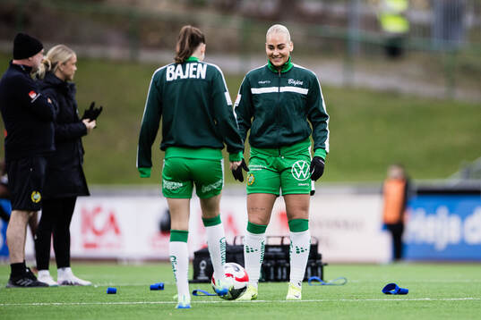 Hammarbys Smilla Vallotto och Cathinka Tandberg