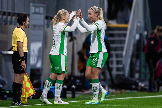 Hammarbys Ellen Gibson byts in mot Stina Lennartsson