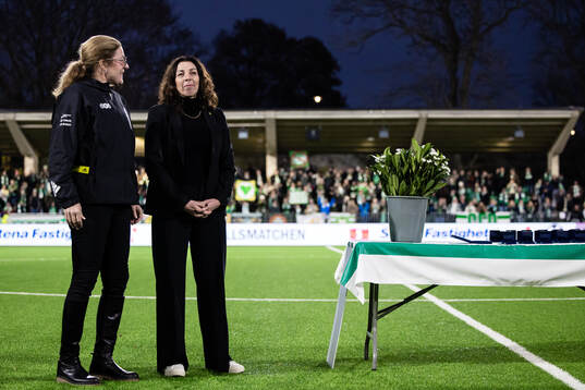 Svenska fotbollsförbundets Andrea Möllerberg