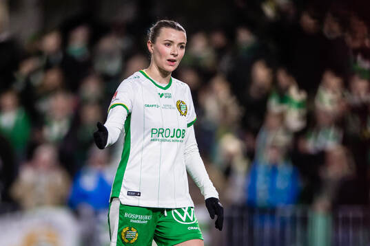 Hammarbys Thea Sørbo jublar