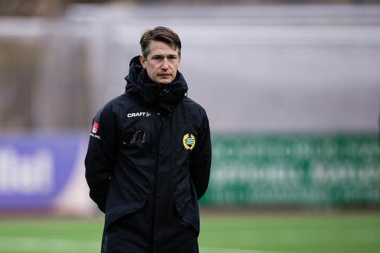 Hammarbys assisterande tränare Viktor Blom