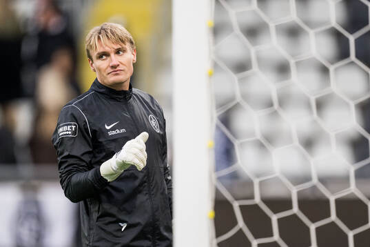Landskronas målvakt Svante Hildeman