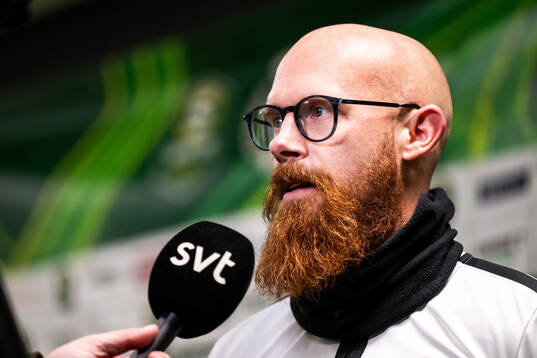 Landskronas tränare Max Mölder