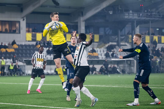 Utsiktens målvakt Oliver Gustafsson