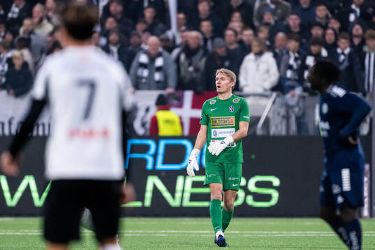 Landskronas målvakt Svante Hildeman