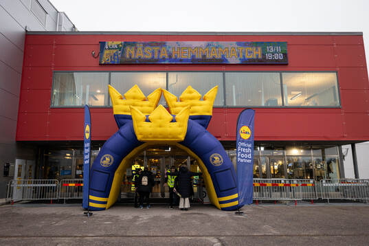 General view of the entrance at Scaniarinken