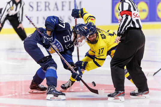 Susanna Tapani of Finland and Sofie Lundin of Sweden