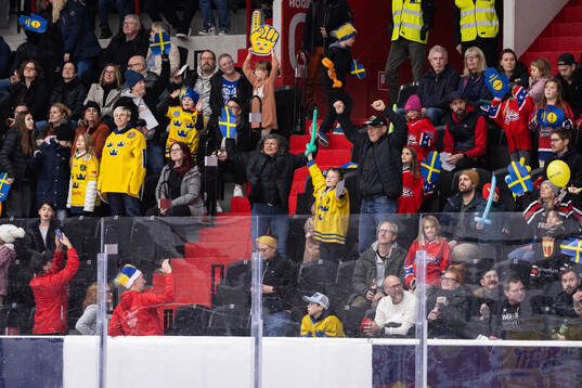 during the Lidl Hockey Games match between Sweden and