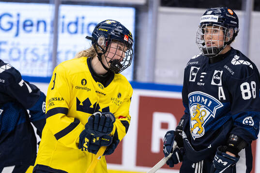 Hilda Svensson of Sweden dejected