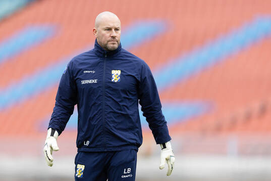 IFK Göteborgs målvaktstränare Lee Baxter