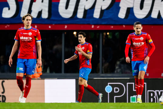 Helsingborgs Thomas Pauck Rogne, Jon Birkfeldt och Ervin