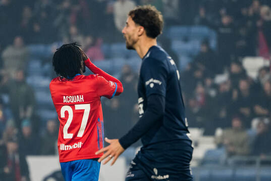 Helsingborgs Benjamin Acquah deppar
