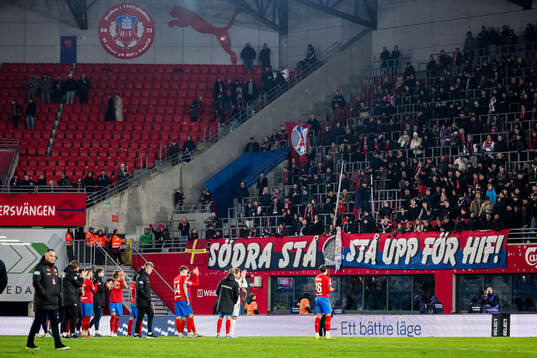 Helsingborgs spelare deppar