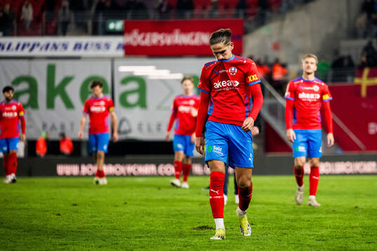 Helsingborgs Ervin Gigovic deppar