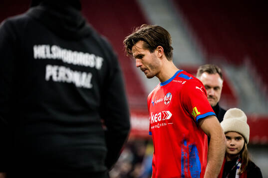 Helsingborgs Wilhelm Loeper deppar