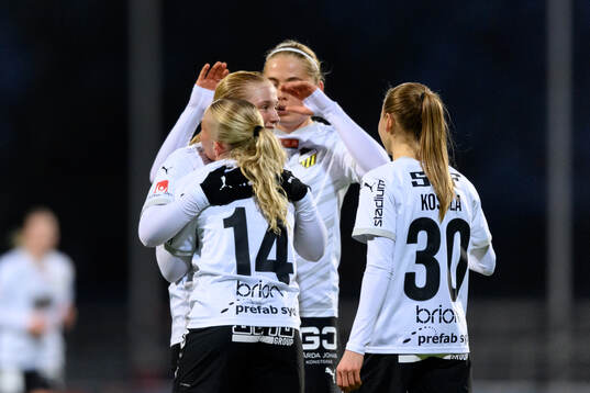 Häckens Matilda Nildén jublar