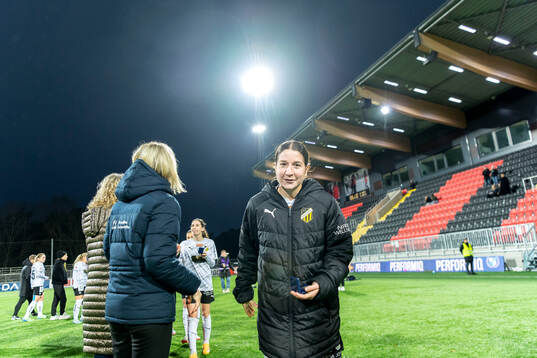Häckens Ruby Grant tilldelas silvermedalj