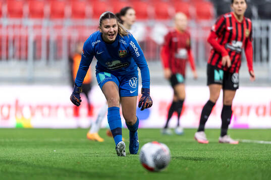 Brommapojkarnas målvakt Anna Aurora Koivunen