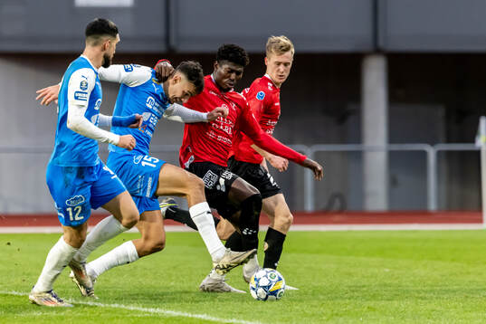 Oddevolds Assad Al Hamlawi och Trelleborgs Samuel Asoma