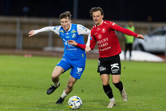 Oddevolds Anton Snibb och Trelleborgs Fredrik Martinsson
